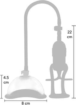 Vacuüm Vaginale Plezierpomp - Vagina pomp - Met snelontluchtingsventiel - clitoris pomp — thumbnail 2