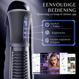 Pijpmachine Sex - 14 Standjes - 12 Items - Met Glijmiddel - Met Cock Ringen - Penis Vergroter - Zuigmachine - Voor Mannen - Blowjob Simulator - Penispomp - Elektrisch - Transparant - Discreet Verzonden — thumbnail 7