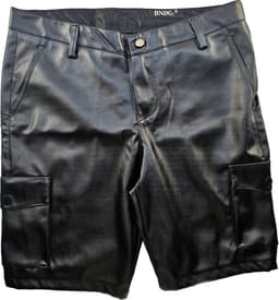BNDGx® - Korte Broek Heren - Maat M - Open kruis Erotische Sex kleding - Nep Leer BDSM porno outfit Man — thumbnail 5