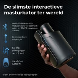 Kiiroo Keon - Automatische Masturbator voor Mannen - Connect met Adult Content via FeelMe AI voor een Interactieve Ervaring - Tot 230 Slagen per Minuut en Regelbare Strokelengte - Zonder Pocket Pussy — thumbnail 2
