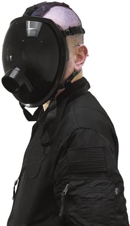 Gasmaster - Zwart MSX Smoke Full Visor Gas Mask — thumbnail 1