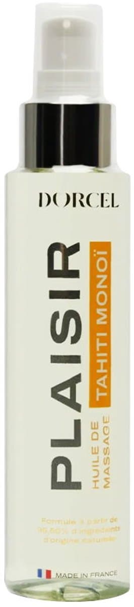Dorcel - Plaisir - Tahiti Monoï (Gardenia) - Massageolie - 100 ml — afbeelding 1