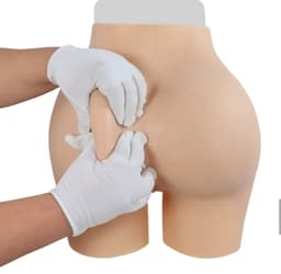 Siliconen vagina, siliconen billen- siliconen heupen- Vagina-broek-cosplay- travestie- crossdresser-bodysuit-big butt- 4600 gram — thumbnail 7