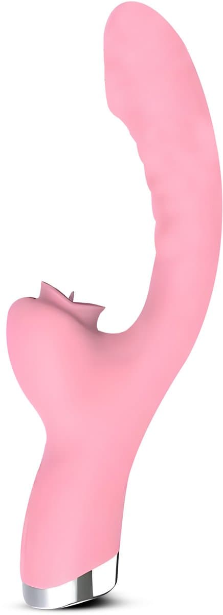 Desiredrops® - satisfaction - Dubbele Penetratie Vibrator - Luchtdruk Vibrator - Clitoris & G Spot stimulator - Krachtig - Vibrators - Vibrators voor vrouwen - Sex toys voor koppels - Vibrator-Discreet Bezorgde -Licking Sucking - sex speeltjes — afbeelding 1