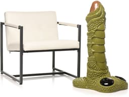 XR Brands - Reusachtig Geschubd Moerasmonster Dildo - Groen — thumbnail 7