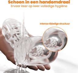 PureVibe® Pleasure Pulse V2 - Automatische Masturbator voor Man - Blowjob Simulator met Warmtefunctie - 18 Standen - Pocket Pussy - Seksspeeltjes voor Mannen - Zwart — thumbnail 17