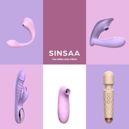 Sinsaa Vibrators voor Vrouwen - Clitoris Stimulator - Clitoris Vibrator - Sex Toys voor Vrouwen - Sexspeeltjes voor Koppels - Magic Wand Vibrator - Fluisterstil - Waterdicht - Incl. Cleaning Spray - Giftset - Beige — thumbnail 10