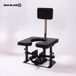 BUM BLING® - Sex Stoel - BDSM Rimstoel - Bondage Stoel - Zwart - SM Meubel — thumbnail 20