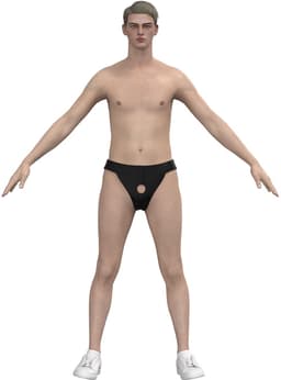 Rubber Shock Neo AIR - Open Neopreen Jockstrap XL — thumbnail 2