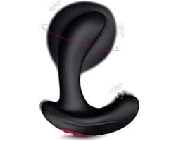 Grote anale opblaasbare vibrator - Buttplug mega - Prostaat - Remote control