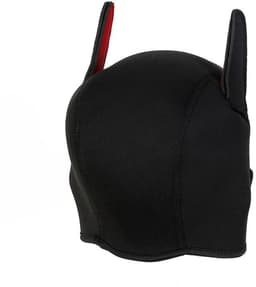 BDSM Dog-Puppy-Honden-Masker Carlo van neoprene kleur zwart-wit — thumbnail 3