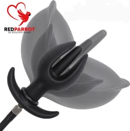 Opblaasbare anale dilator - Speculum - Mega buttplug - XXL - Bloemknop - Goede kwaliteit — thumbnail 1