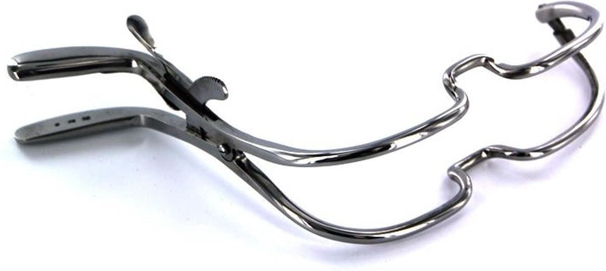 RVS Mond Spreider Klem voor Gedwongen Deep Throat — afbeelding 1