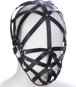 Banoch | Mask inconnu/2 - zwart  - pu Leer — thumbnail 1