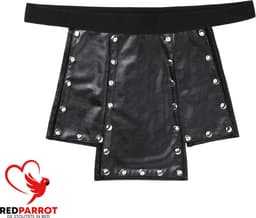 Erotisch ondergoed heren - Rok - Kilt - Boxer - Zwart - Sexy - BDSM - Rollenspel — thumbnail 5