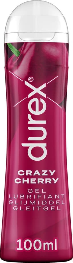 Durex - Glijmiddel - Crazy Cherry - Kers - waterbasis - 100ML x2 — thumbnail 2