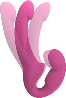 Fun Factory - Share Lite  - Double Dildo - Blackberry Paars - Strapless Strap-on dildo - NIEUW! — thumbnail 4