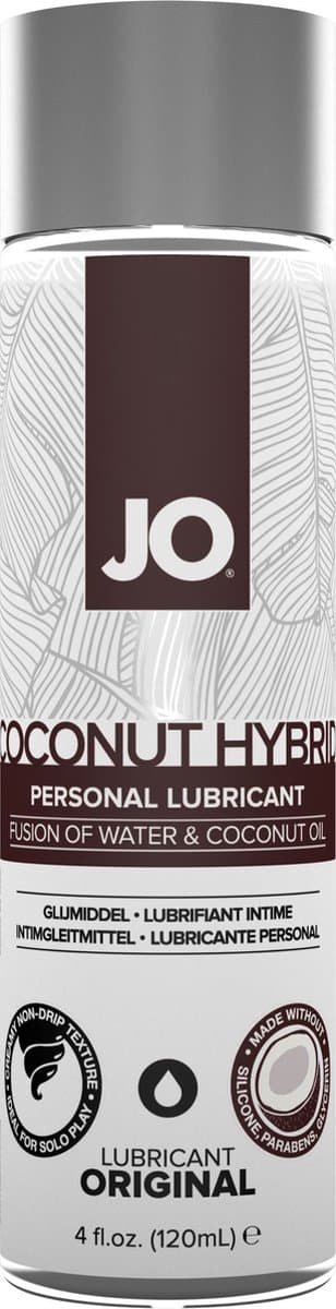 System JO - Coconut Hybride Glijmiddel -120 ml — afbeelding 1