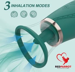 Clitoris en tepel vibrator - Tong - Vacuüm - Lik en zuig standen — thumbnail 5