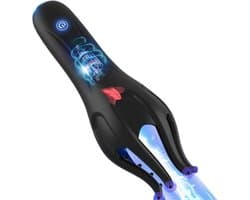 360 Graden eikel stimulator - Vibratie Octopus - Likken en vibreren - 15 verschillende standen - Langere erectie -Hevigere orgasmes -