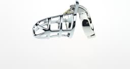Chastity Cage - kuisheidskooi - voor mannen - stainless steel - Prolink Novelties® nr. 2 — thumbnail 9