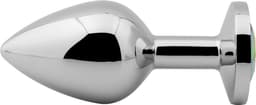 Banoch - Buttplug Aurora Rainbow Small - Metalen buttplug - Diamant steen - Regenboog — thumbnail 2