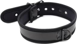 Banoch - Lindo Collar Negro Neoprene - halsband zwart neopreen - puppy play — thumbnail 9