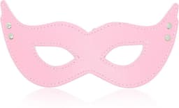 Banoch - mask villain pink - masker van imitatieleer roze — thumbnail 10