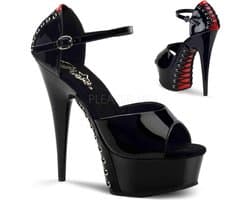 EU 39 = US 9 | DELIGHT-660FH | 6 Heel, 1 3/4 PF Close Back Sandal