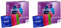 Durex Condooms Surprise Me Mix - 80 stuks (2x 40) - 20x Pleasure Me - 20x Thin Feel - 20x Tickle Me - 20x Extra Safe – Discreet en Stevig Verpakt — thumbnail 2