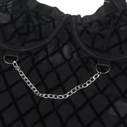 Sexy Lingerie Body – Premium – Classy Look – Lingerie Erotisch – Bondage Body – Bodysuit – Erotische Lingerie – BDSM – Kinky – Sexy Lingerie Dames – Ketting – Fetish Body –Clubwear – Madam Hommard – High End – Dare to Undress –Maat XS/S, M, L, XL — thumbnail 4