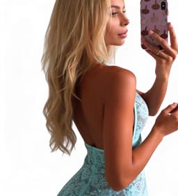 Lingerie jurk met rokje - Nachtkleding - Erotisch - Semi-transparant — thumbnail 4