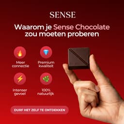 Sense Chocolate - libido verhogend - erotische booster - lustopwekker - libido verhogende chocolade - Sense chocolade - sense chocolate sex - 6 stuks — thumbnail 6