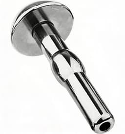 RVS Penis Plug - Urethrale Dilator - Hol - Medical Play Accessoire — thumbnail 2