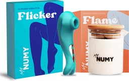 NUMY® Bundel - Vibrator voor Vrouwen - Massagekaars Lavendel Inclusief Sex Quiz - Sex Toys voor Vrouwen - Sex Toys voor Koppels - Clitoris en G-Spot Stimulator - Cadeau voor Vrouw — thumbnail 1