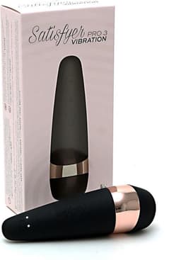 Satisfyer Pro 3 Plus Vibration, drukgolven en vibratie, 2 gescheiden motoren, accutechnologie, waterdicht — thumbnail 14