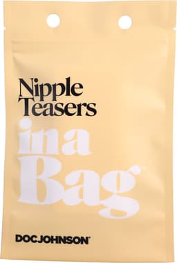 Doc Johnson - In A Bag 5001-09-BG - Nipple Teasers - Smoke Black — thumbnail 2