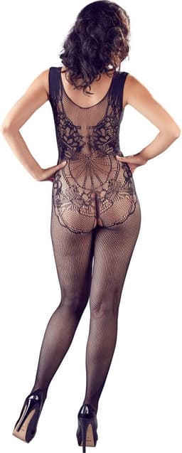 Sexy Lingerie - Catsuit met Open Kruis - Erotische Catsuit - Bodystocking - S/L — thumbnail 6