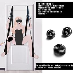 SVN® Sex Schommel - Sex Stoel - Bondage - Zwart - 35cm x 21cm x 9cm — thumbnail 9