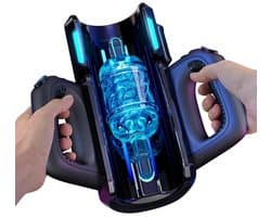 Norvia Automatische Mastrubator Voor Mannen - Sex Toy - Pocket Pussy - 72 Modi - 3 Niveaus - Met Telefoonhouder - Intense Ervaring
