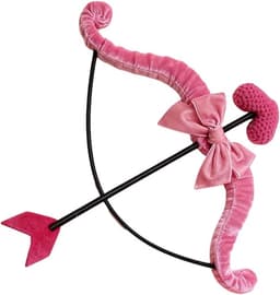 Cupido Boog en Pijlenset Voor Dames Mini Boog en Pijlen Valentijnsdag Accessoire Kostuum Rollenspel Feestdecoratie Romantisch Cadeau Fotoshoot Accessoires — thumbnail 1