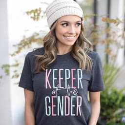 Grappig T-Shirt voor Zwangerschap Aankondiging Geslacht Onthulling — thumbnail 3