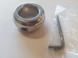 Ovalen Ball Stretcher RVS 30 mm breed - 410 gram — thumbnail 1