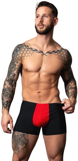 Male Power Sexy Pouch Short - L -/ - Zwart — thumbnail 1