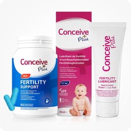Conceive Plus Bundel Vruchtbaarheid Ondersteuning voor Mannen 60 Capsules + Vruchtbaarheid Glijmiddel 75 ml — thumbnail 1
