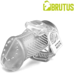 BRUTUS Airmesh Cage - Chastity Cage Kuisheidskooi -Discreet slot — thumbnail 4
