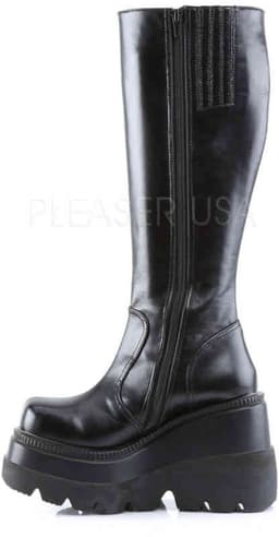 DemoniaCult - SHAKER100 Plateau Laarzen - US 9 - 39 Shoes - Zwart — thumbnail 2