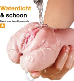 Jespro Realistische Pocket Pussy - 3-in-1 - Kunstvagina, mond en anus - Sex Toys voor Mannen en koppels - Masturbator - Blowjob Simulator - Kut - Nep Vagina - Voor Heren - Stroker - Seksspeeltjes - Erotiek - Zelf aftrekken — thumbnail 6