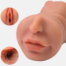 Pillow Pleasure® Sophie - 3-in-1 Pocket Pussy Basisbundel - Realistische Masturbator met Vagina, Mond & Anus - Inclusief Glijmiddel & Accessoires - Sexpop - Sekspop - Sex doll - Sexpop voor mannen - Sekspop voor man - sex toys hommes — thumbnail 6
