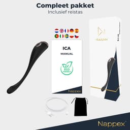 G spot, Clitoris en Prostaat Stimulator - Nappex™ Ica Vibrator [Discreet Verzonden] - Vibrators voor Mannen Vrouwen en Koppels - Bullet en Wand Sex Toys - Stil - Buigbaar - Realistisch - Prostate Massager - Anaal Seksspeeltjes - Kamasutra - Erotiek — thumbnail 7